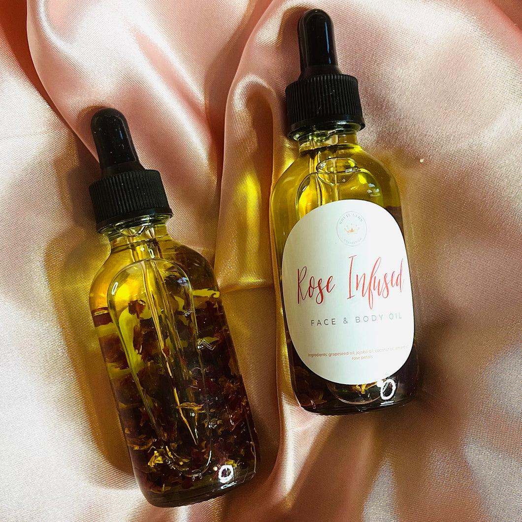 Rose Infused Face & Body Oil